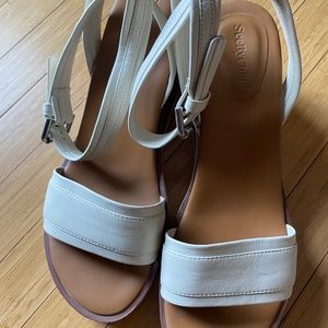 See By Chloe leather wrap sandal